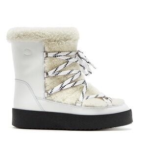 La Canadienne Eloise Shearling Leather Boots